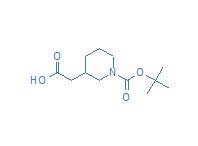 2-(1-(tert-butoxycarbonyl)piperidin-3-yl)acetic acid